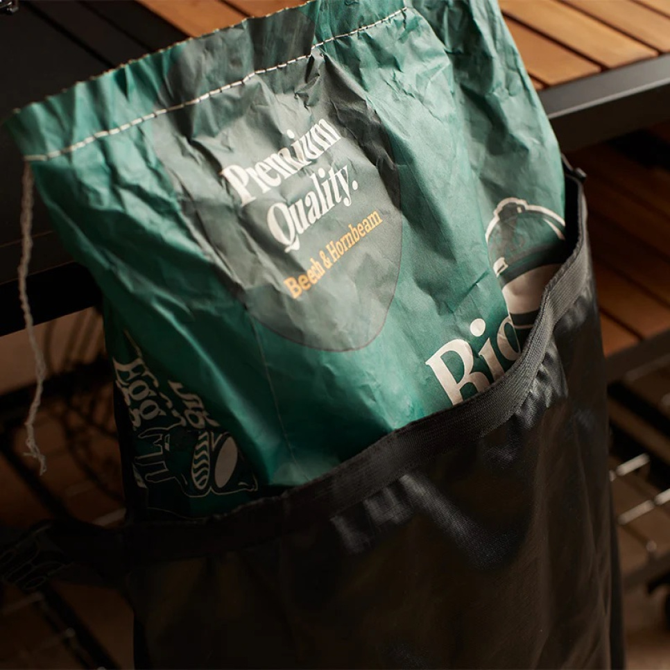 Vattentät förvaringsväska för grillkol - Big Green Egg