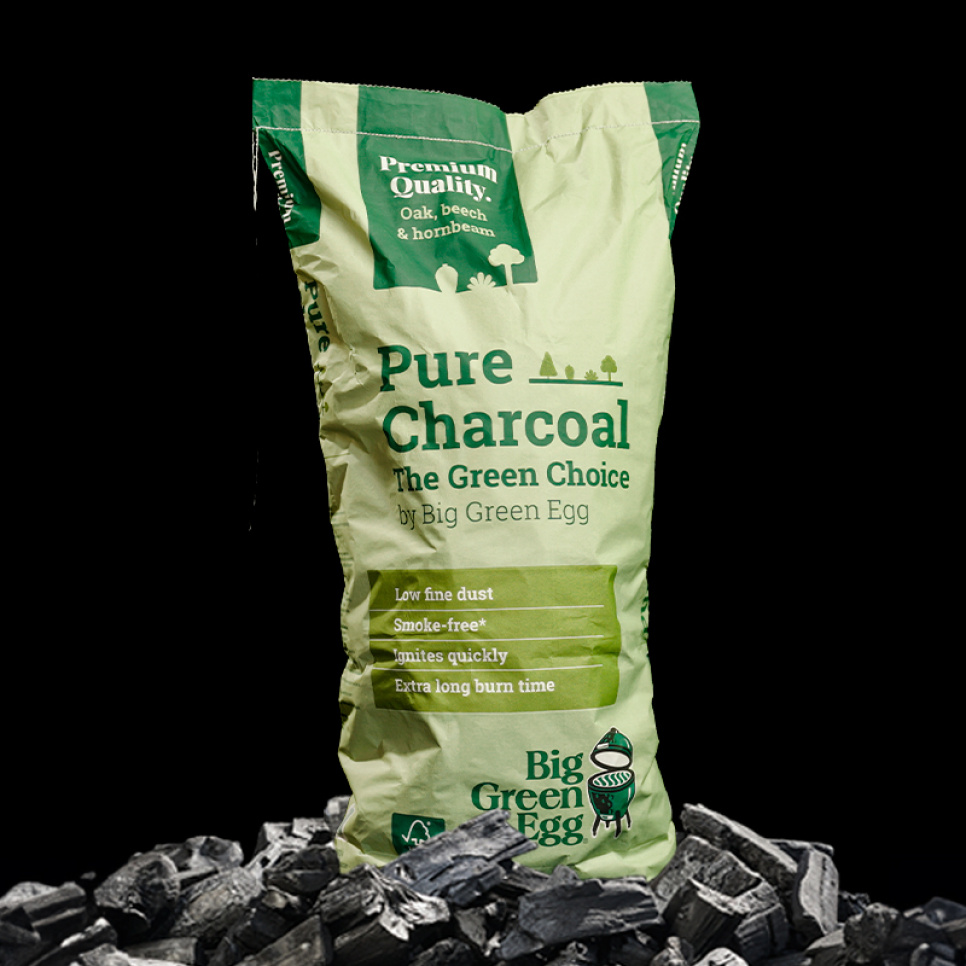 Grillkol, Pure Charcoal, 9 kg - Big Green Egg