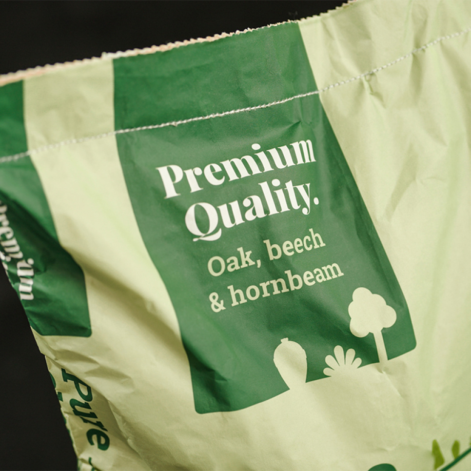 Grillkol, Pure Charcoal, 9 kg - Big Green Egg