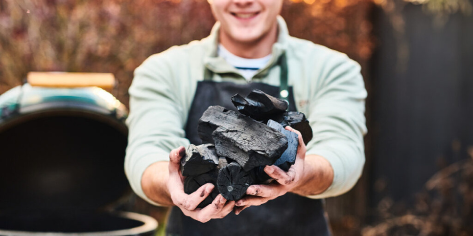 Grillkol, Pure Charcoal, 9 kg - Big Green Egg