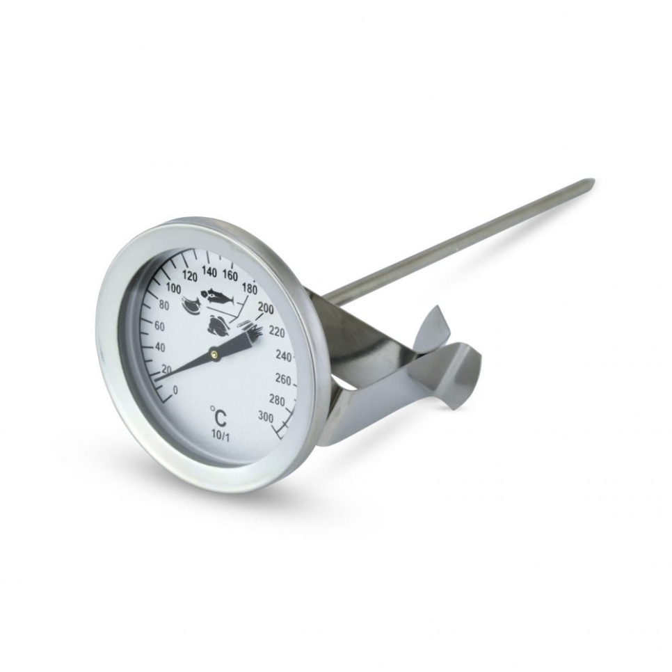 Frityrtermometer med hållare - ETI i gruppen Matlagning / Mätare & Mått / Kökstermometrar / Enkla termometrar hos The Kitchen Lab (1284-22154)