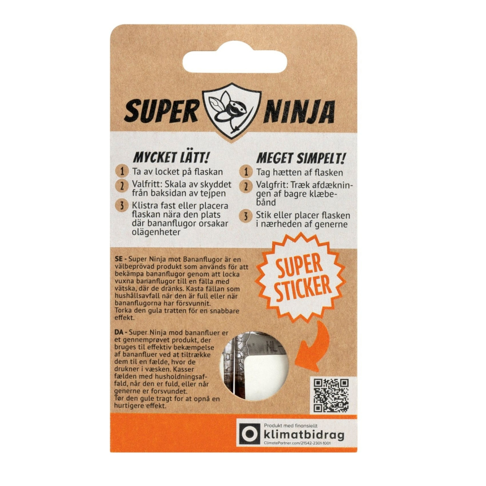 Bananflugefälla - Super Ninja