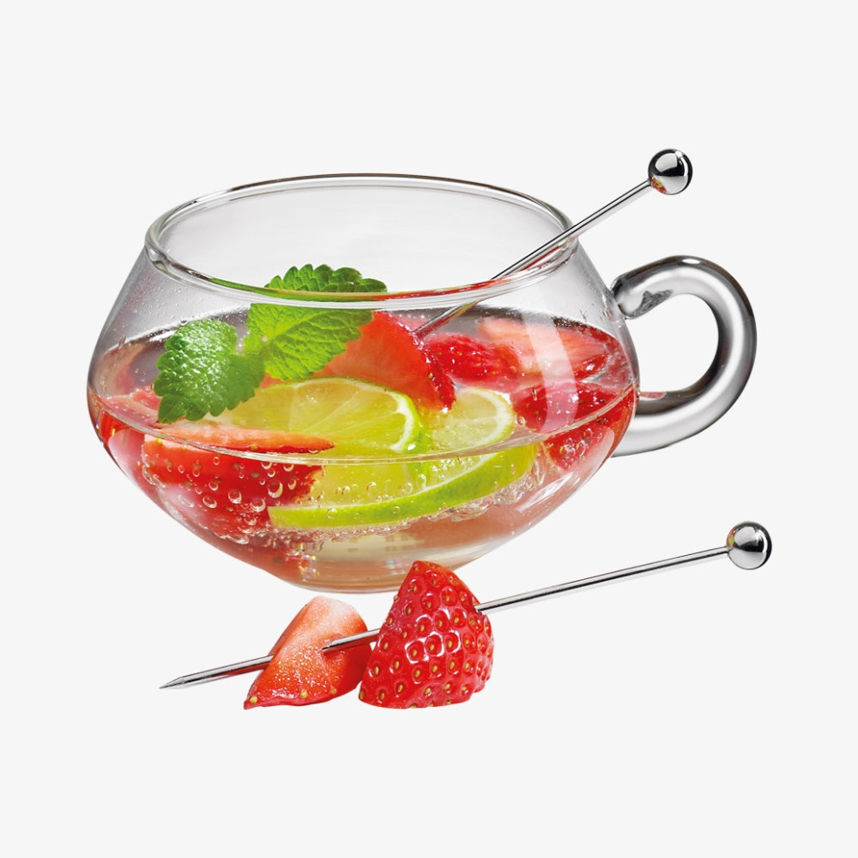 Cocktailpinnar i rostfritt stål, 6-pack - Cilio