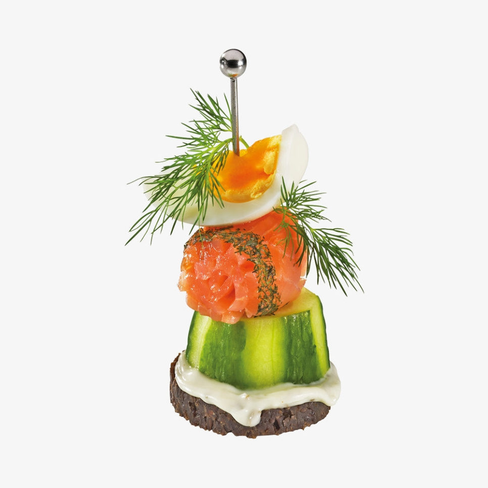 Cocktailpinnar i rostfritt stål, 6-pack - Cilio