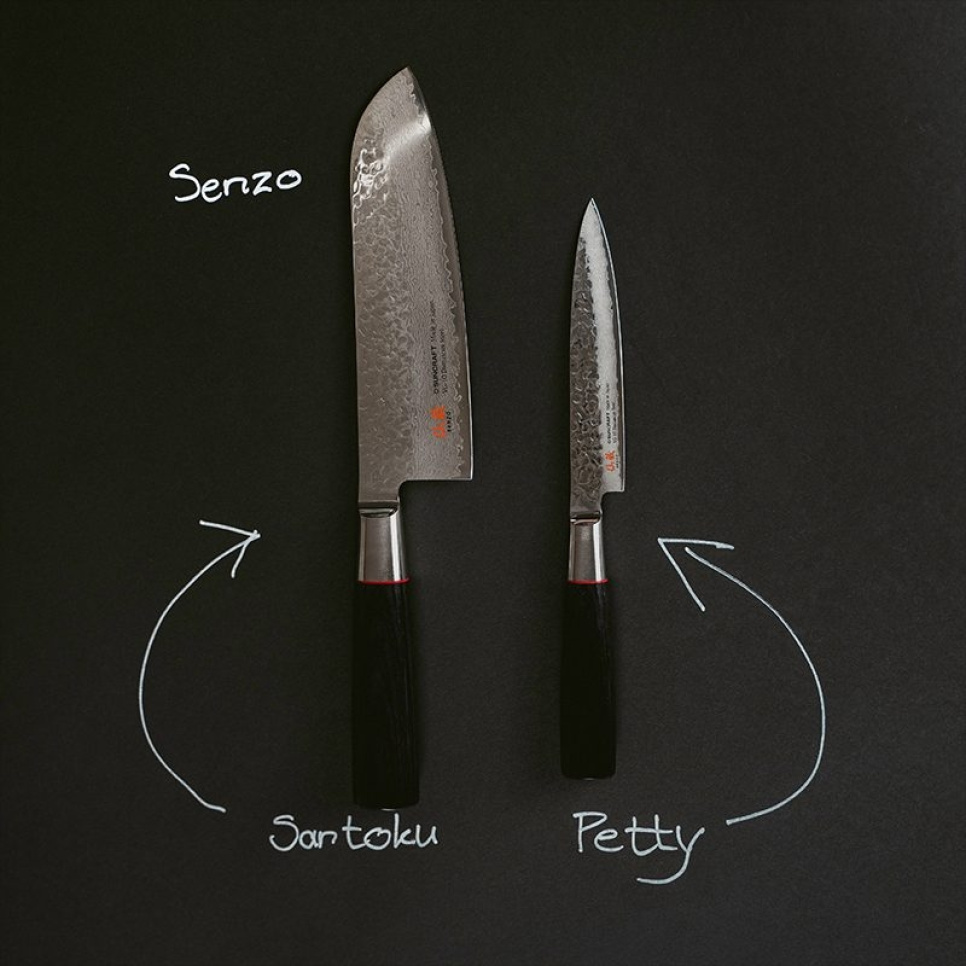 Knivset Senzo, Santoku + petty - Suncraft i gruppen Matlagning / Köksknivar / Knivset hos KitchenLab (1317-27137)