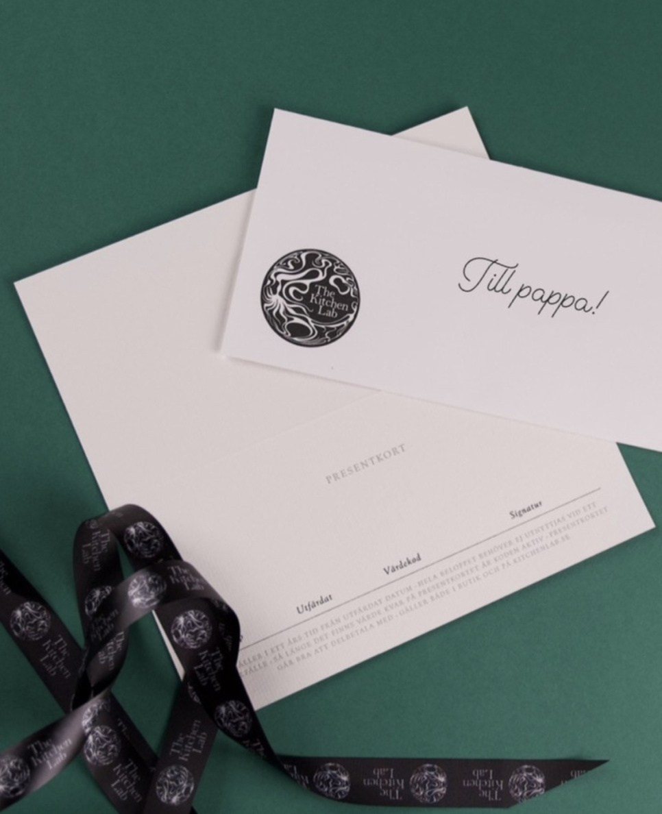 Fysiskt presentkort inkl kuvert