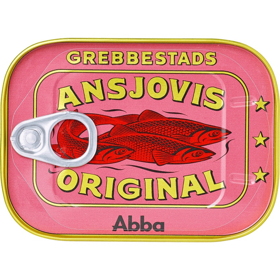 Grebbestads Ansjovis Original, 125 g i gruppen Matlagning / Kolonial hos The Kitchen Lab (1317-33406)