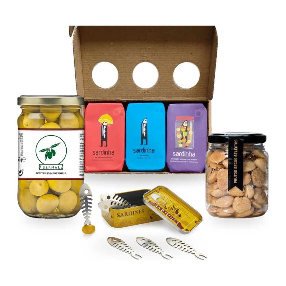 Gå Bort-Present med Tilltugg & Sardingafflar i gruppen Matlagning / Kolonial hos KitchenLab (1317-36515)
