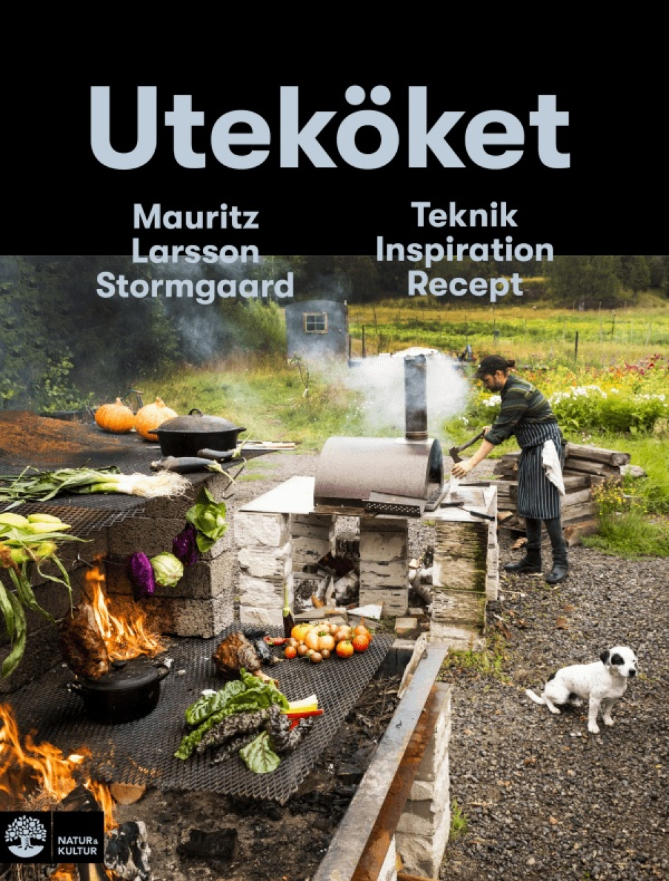 Uteköket - Mauritz Larsson Stormgaard i gruppen Matlagning / Kokböcker / Grill & rök hos KitchenLab (1355-23541)