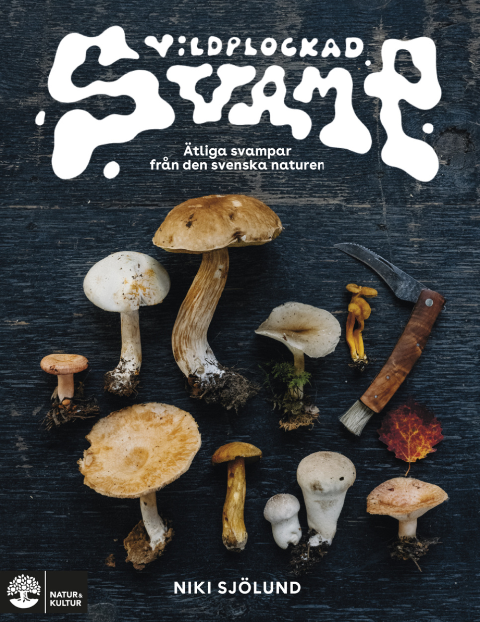 Vildplockad svamp: Ätbara svampar i svenska naturen av Niki Sjölund i gruppen Matlagning / Kokböcker / Övriga kokböcker hos The Kitchen Lab (1355-27955)