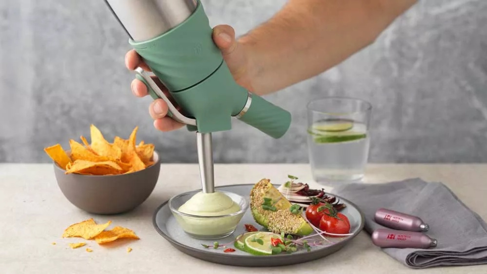 Gräddsifon, Creative Whip Premium, 0,5L, Wave Green - iSi