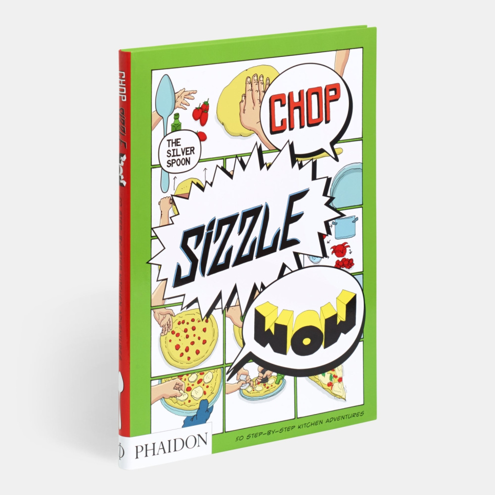 Chop, Sizzle, Wow: The Silver Spoon Comic Cookbook - Tara Stevens i gruppen Matlagning / Kokböcker / Kök & Kulturer / Italien hos The Kitchen Lab (1399-14466)