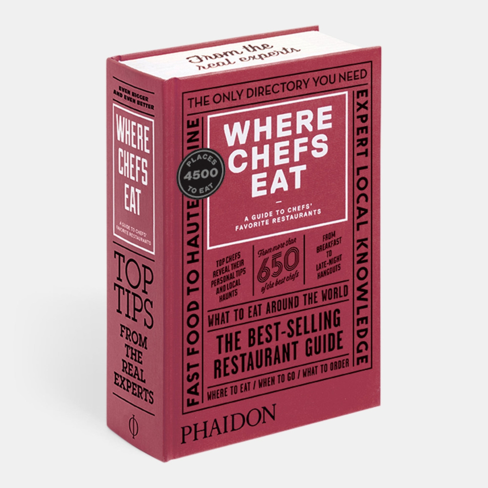Where Chefs Eat, A Guide to Chefs Favourite Restaurants i gruppen Matlagning / Kokböcker / Matlitteratur / Guider hos KitchenLab (1399-14478)