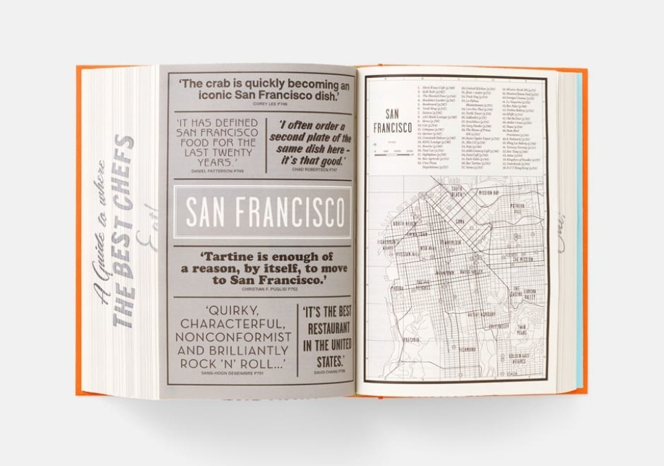 Where Chefs Eat, A Guide to Chefs Favourite Restaurants