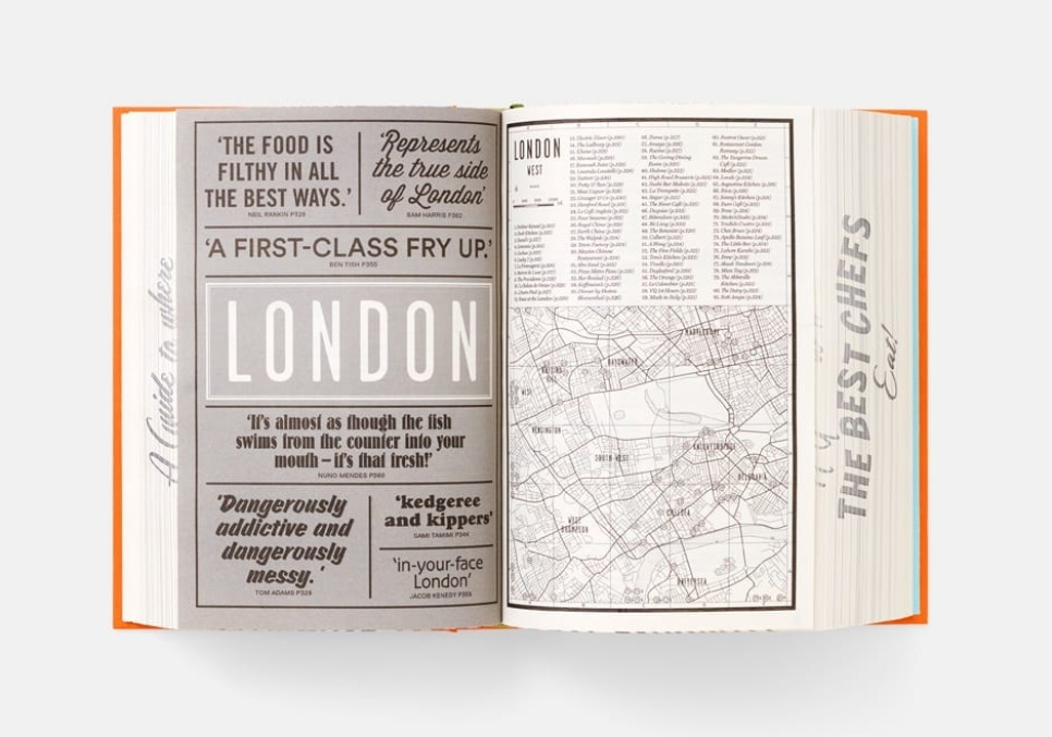 Where Chefs Eat, A Guide to Chefs Favourite Restaurants