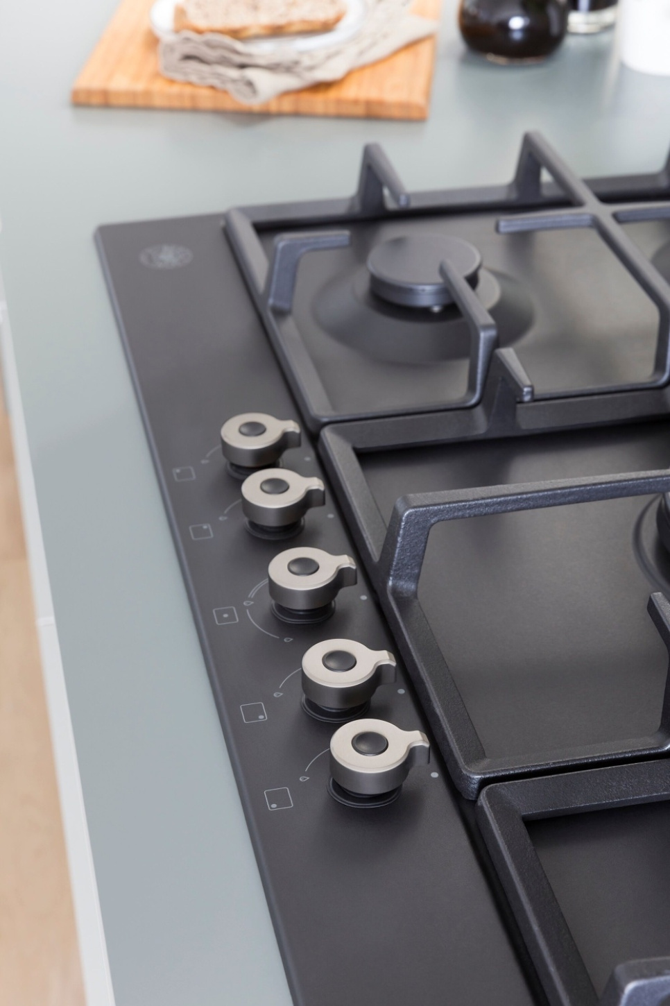 Gashäll Professional, 60 cm, Mattsvart - Bertazzoni