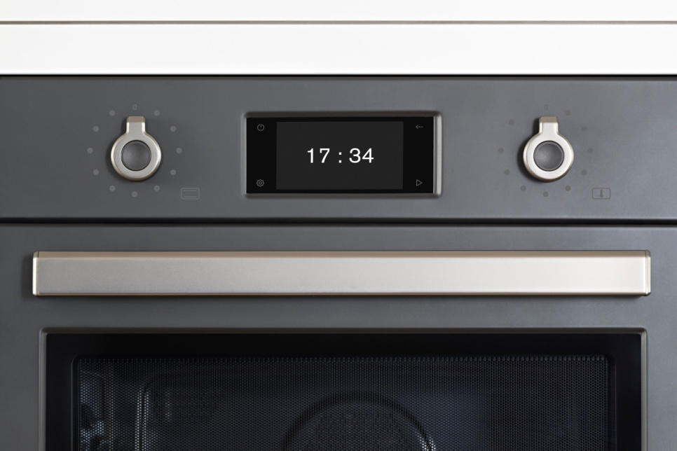 Inbyggnadsugn Professional, 60 cm, Carbonio - Bertazzoni