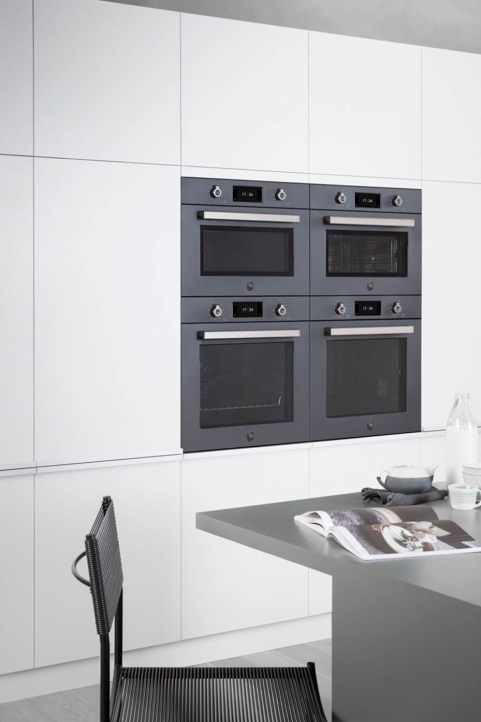 Inbyggnadsugn Professional med pyrolys, 60 cm, Carbonio - Bertazzoni Inbyggnadsugn Professional med pyrolys, 60 cm, Carbonio - Bertazzoni
