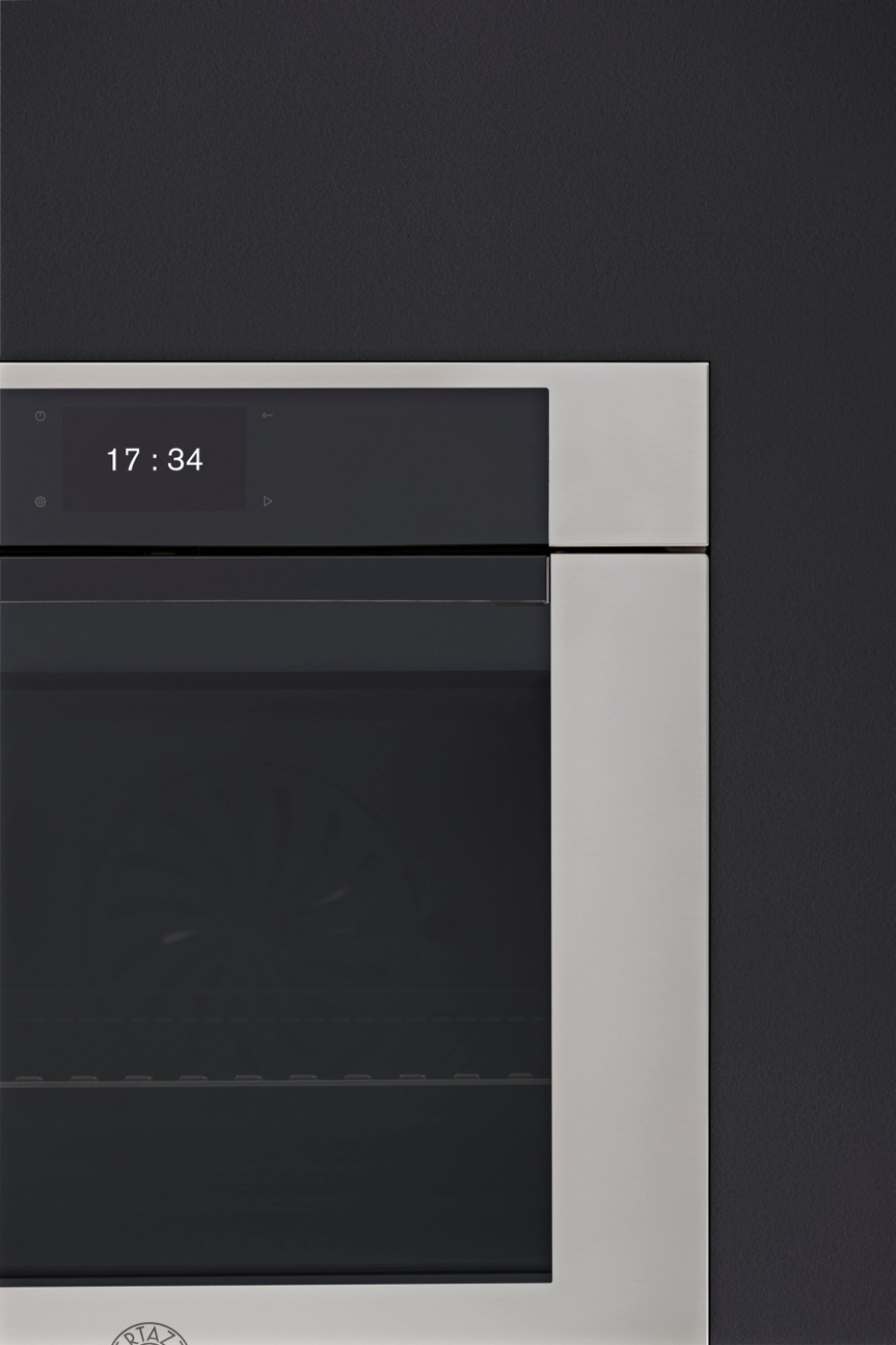 Inbyggnadsugn Modern med pyrolys, 60 cm, Rostfri - Bertazzoni