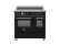 Induktionsspis Heritage, 90 cm, modell C, 5 Zoner, Dubbelugn, Mattsvart - Bertazzoni Induktionsspis Heritage, 90 cm, modell C, 5 Zoner, Dubbelugn, Mattsvart - Bertazzoni
