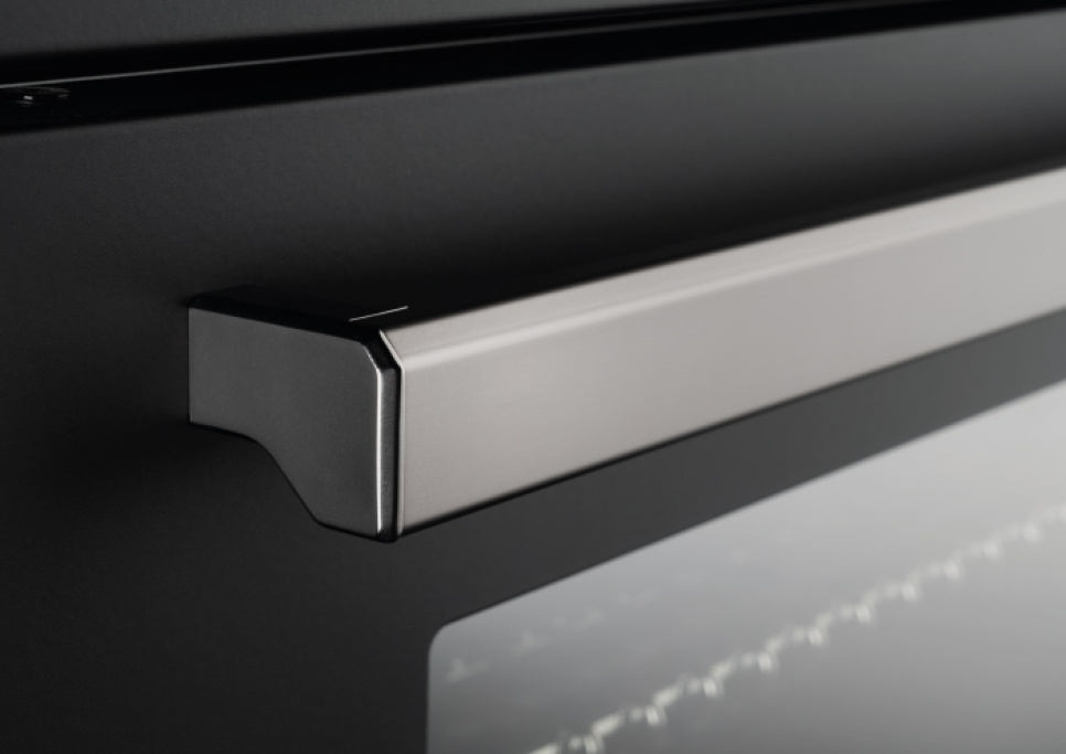 Induktionsspis Professional, 90 cm, 5 Zoner, Dubbelugn, Carbonio - Bertazzoni