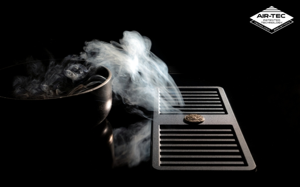 Fristående spis Professional, Integrerad fläkt, 90 cm, Rostfri - Bertazzoni