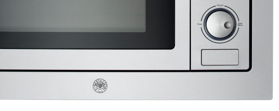 Mikrovågsugn Professional, Vägghängd, 38 cm, Rostfri - Bertazzoni