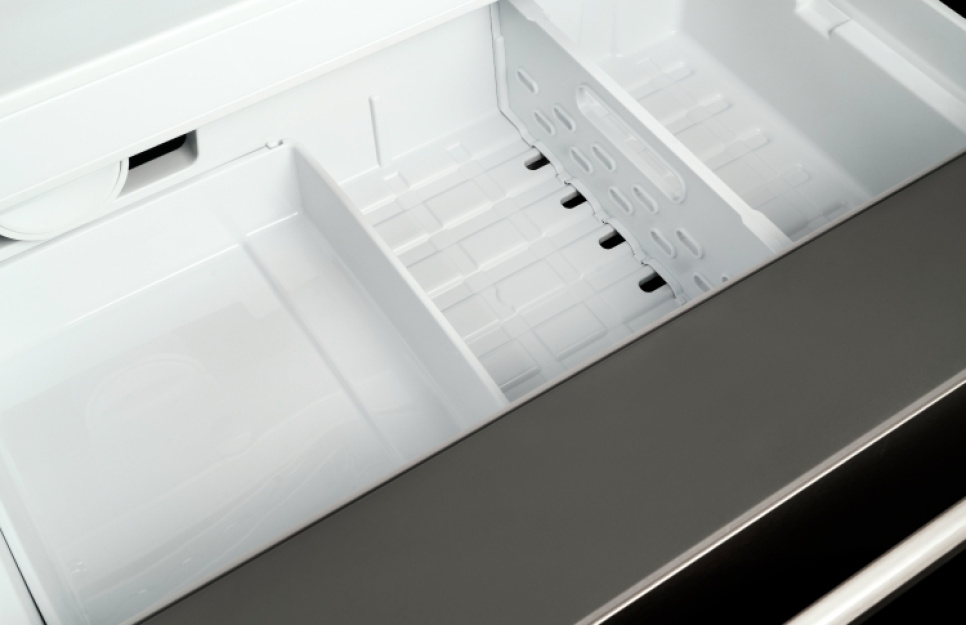 Side-by-side kyl/frys Heritage, med ismaskin, Rostfri - Bertazzoni