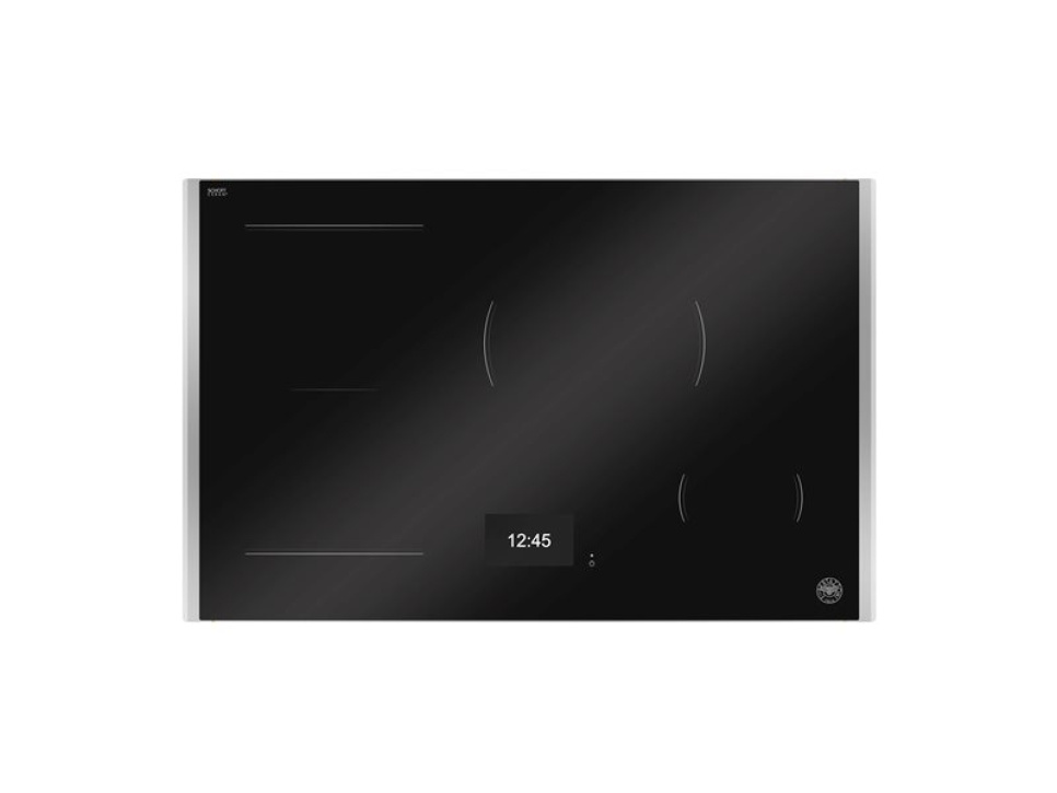 Induktionshäll, 78 cm, TFT display, 4 zoner (1 Flex) + Carbonio-ram – Bertazzoni i gruppen Grillar, Spisar & Ugnar / Spisar / Gas- & induktionshällar hos The Kitchen Lab (1403-33204)