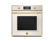 Ångugn med pyrolys samt TFT-skärm, avorio/guld, Heritage-series – Bertazzoni