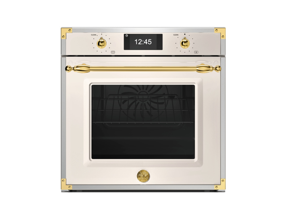 Ångugn med pyrolys samt TFT-skärm, avorio/guld, Heritage-series – Bertazzoni i gruppen Grillar, Spisar & Ugnar / Ugnar / Inbyggnadsugnar hos The Kitchen Lab (1403-33247)