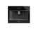 Integrerad kaffemaskin, svart glas, Modern-series – Bertazzoni