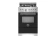 Gasspis Master, 60 cm, 4 brännare, 1 ugn, Mattsvart - Bertazzoni