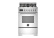 Gasspis Professional, 60 cm, 4 brännare, 1 ugn, Rostfri - Bertazzoni