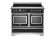 Induktionsspis Heritage, 100 cm, 5 zoner, 2 ugnar, Mattsvart - Bertazzoni
