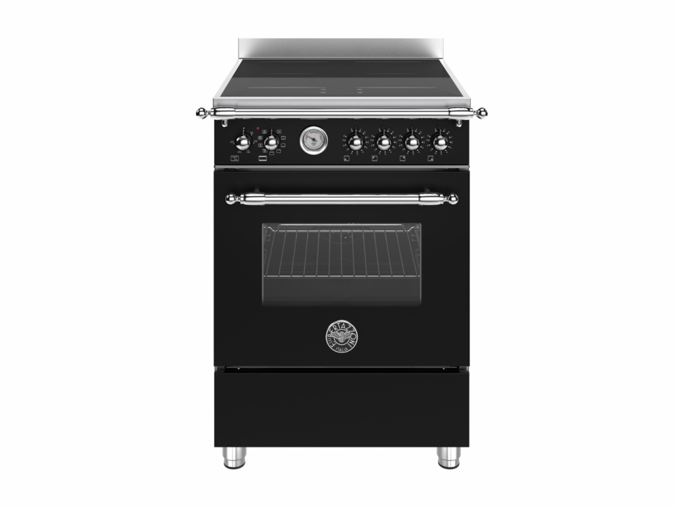 Induktionsspis Heritage, 60 cm, 4 zoner, 1 ugn, Svart - Bertazzoni i gruppen Grillar, Spisar & Ugnar / Spisar / Induktionsspisar hos The Kitchen Lab (1403-34235)