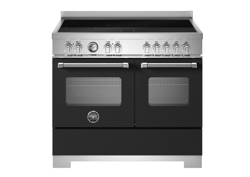 Induktionsspis Master, 100 cm, 5 zoner, 2 ugnar, Mattsvart - Bertazzoni i gruppen Grillar, Spisar & Ugnar / Spisar / Induktionsspisar hos The Kitchen Lab (1403-34242)