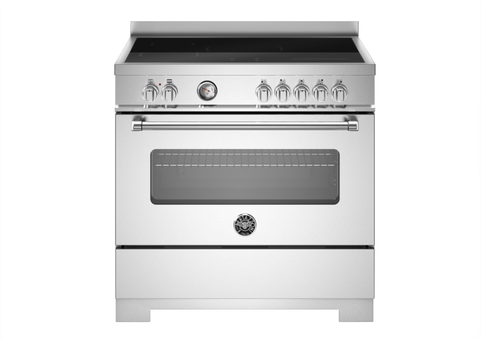 Induktionsspis Master, 90 cm, 5 zoner, 1 ugn, Rostfri - Bertazzoni i gruppen Grillar, Spisar & Ugnar / Spisar / Induktionsspisar hos The Kitchen Lab (1403-34247)