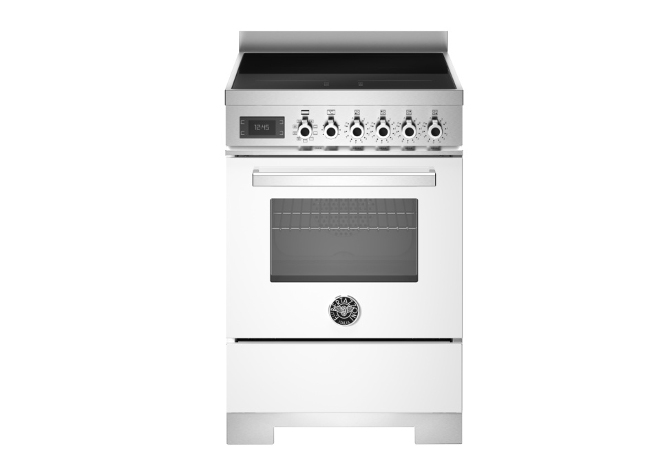 Induktionsspis Professional, 60 cm, 4 zoner, 1 ugn, Vit - Bertazzoni i gruppen Grillar, Spisar & Ugnar / Spisar / Induktionsspisar hos The Kitchen Lab (1403-34263)