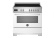 Induktionsspis Professional, 90 cm, 5 zoner, 1 ugn, Vit - Bertazzoni