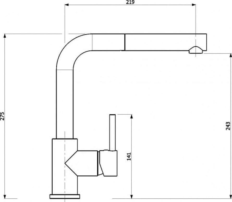 Diskbänksblandare 2383 Diskbänksblandare 2383