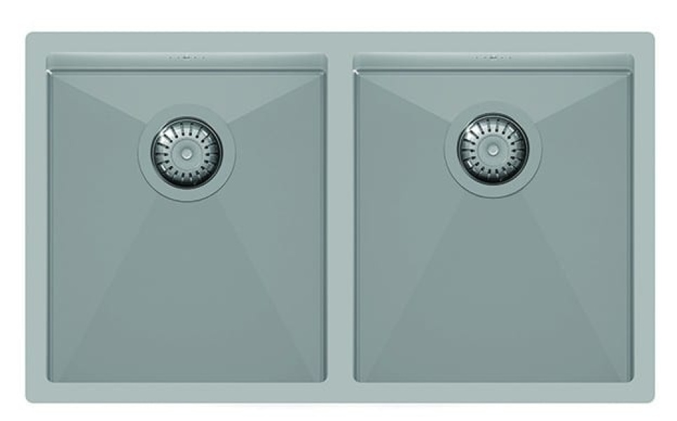 Rostfri diskho dubbel 760 x 450 mm i gruppen Köksinredning / Diskhoar hos The Kitchen Lab (1416-12568)