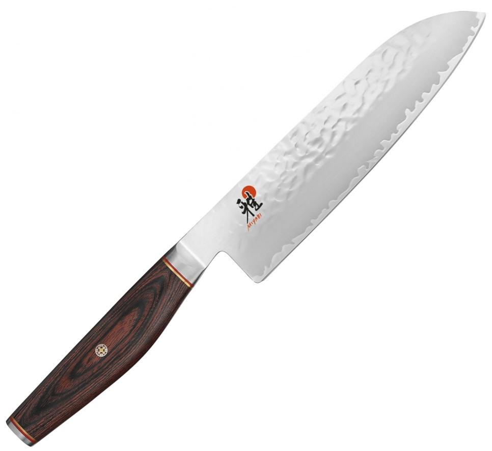6000 MCT Santoku, Japansk Kockkniv 18cm - Miyabi i gruppen Matlagning / Köksknivar / Santokuknivar hos The Kitchen Lab (1418-12890)