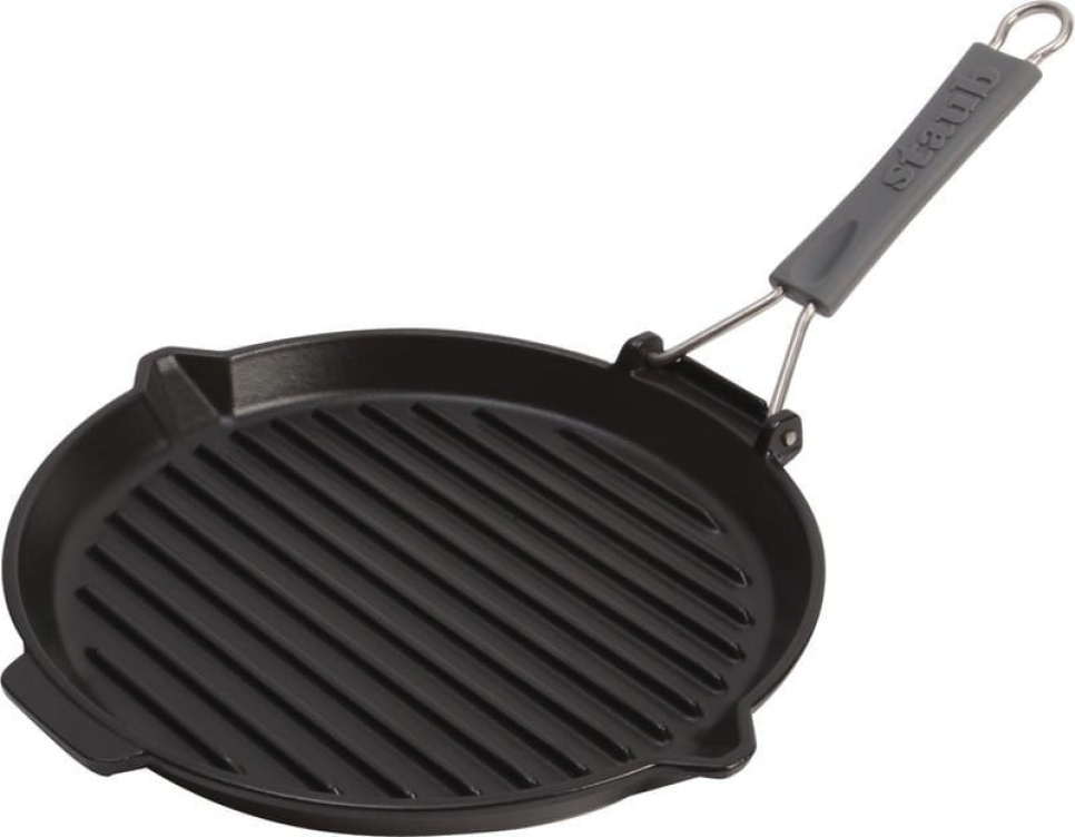 Grillpanna i gjutjärn, 27 cm - Staub i gruppen Matlagning / Stekkärl / Grillpannor hos The Kitchen Lab (1418-12931)