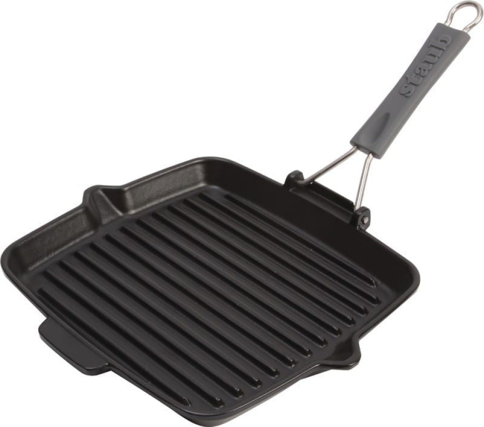 Grillpanna i gjutjärn, 24x24 cm - Staub i gruppen Matlagning / Stekkärl / Grillpannor hos KitchenLab (1418-12932)