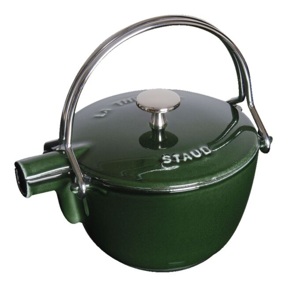 Tekanna i Gjutjärn, 1,15 Liter, Grön - Staub i gruppen Te & Kaffe / Te / Tekannor hos The Kitchen Lab (1418-13028)