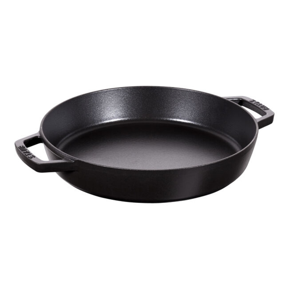 Stekpanna med Två Handtag, Svart - Staub i gruppen Matlagning / Stekkärl / Stekpannor hos The Kitchen Lab (1418-17682)