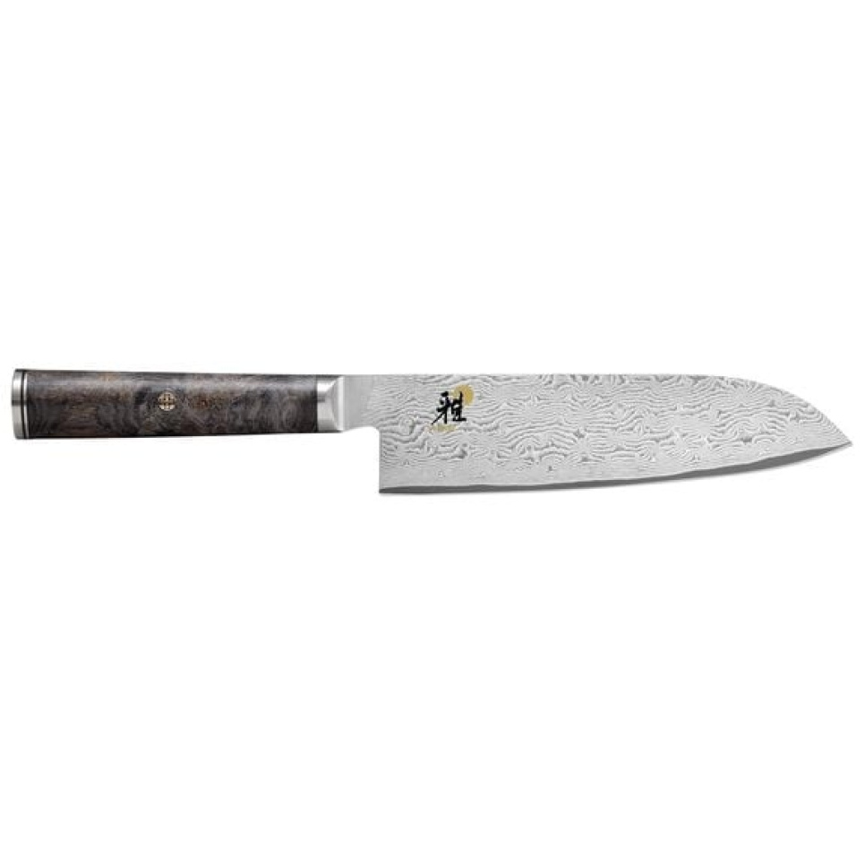 Santoku 18cm, 5000 MCD 67 med handtag av svart lönn - Miyabi i gruppen Matlagning / Köksknivar / Santokuknivar hos The Kitchen Lab (1418-27393)