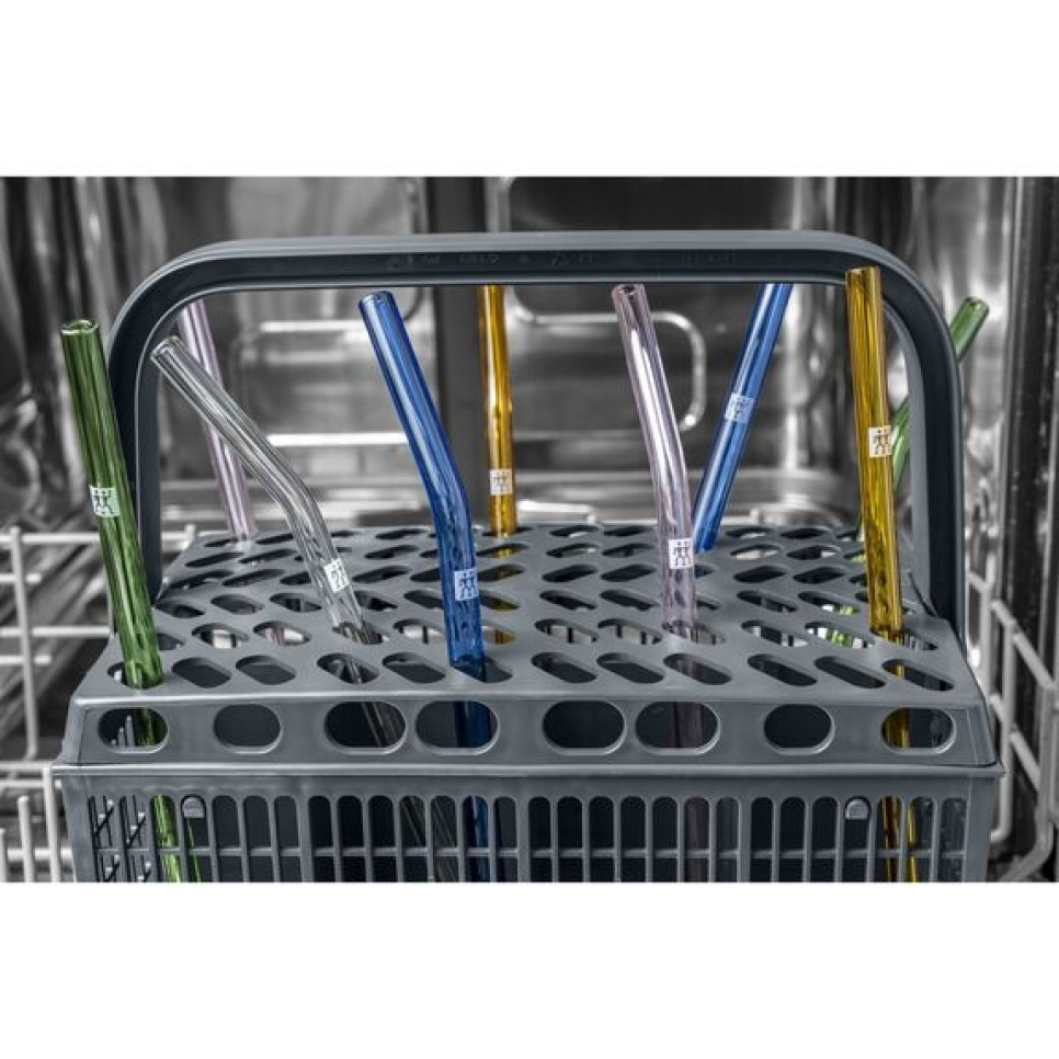 Glassugrör i olika färger, Sorrento, 4-pack - Zwilling