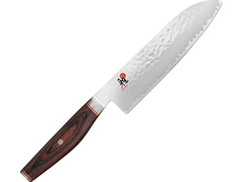 6000 MCT Santoku, Kockkniv 18 cm - Miyabi i gruppen Matlagning / Köksknivar / Santokuknivar hos KitchenLab (1418-32758)